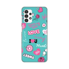 Silikonska futrola - maska print za Samsung A135 Galaxy A13 4G Love.