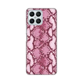 Silikonska futrola - maska print za Huawei Honor X8 Pink Snake.
