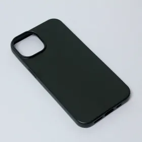 Silikonska futrola - maska Skin za iPhone 14 6.1 mat crna.