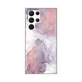 Silikonska futrola - maska print za Samsung Galaxy S22 Ultra 5G Pink Marble.