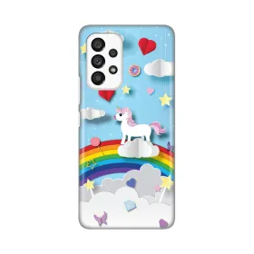 Silikonska futrola - maska print za Samsung A536 Galaxy A53 5G Unicorn.