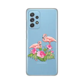 Silikonska futrola - maska print Skin za Samsung A536 Galaxy A53 5G Flamingo.
