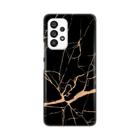 Silikonska futrola - maska print za Samsung A536 Galaxy A53 5G All Black.