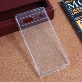 Silikonska futrola - maska Ultra Thin za Google Pixel 7A Transparent.