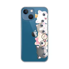 Silikonska futrola - maska print Skin za iPhone 13 Mini 5.4 Cats.