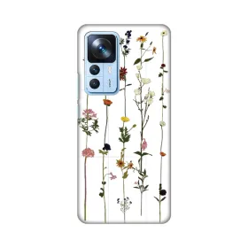 Silikonska futrola - maska print Skin za Xiaomi 12T Pro Flower.