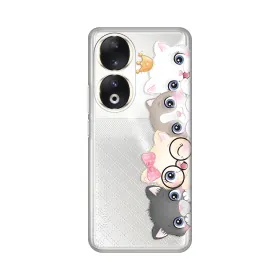 Silikonska futrola - maska print Skin za Huawei Honor 90 Cats.