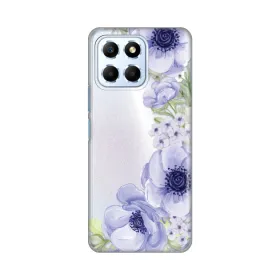 Silikonska futrola - maska print Skin za Huawei Honor X6 Blue Roses.