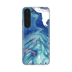 Silikonska futrola - maska print za Samsung S911B Galaxy S23 Blue Marble.