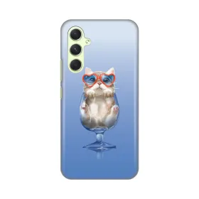 Silikonska futrola - maska print za Samsung A546B Galaxy A54 5G Funny Cat.