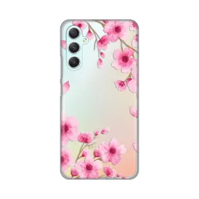 Silikonska futrola - maska print Skin za Samsung Galaxy A34 5G 5G Rose flowers.