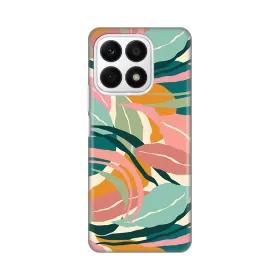 Silikonska futrola - maska print za Huawei Honor X8a Tropical Pattern.