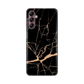 Silikonska futrola - maska print za Samsung A146B Galaxy A14 4/5G All Black.