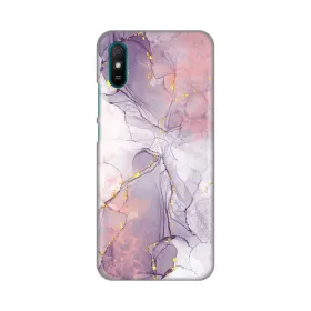 Silikonska futrola - maska print za Xiaomi Redmi 9A Pink Marble.