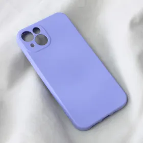 Futrola - maska Teracell Soft Velvet za iPhone 13 6.1 ljubicasta.