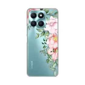 Silikonska futrola - maska print Skin za Huawei Honor X6a Gentle Rose Pattern.