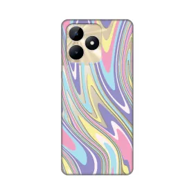 Silikonska futrola - maska print Skin za Realme C53 Liquid Dream.