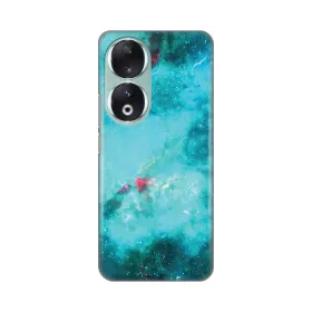 Silikonska futrola - maska print za Huawei Honor 90 Marbel Sky.