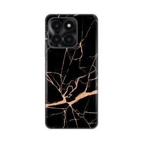 Silikonska futrola - maska print za Huawei Honor X6a All Black.