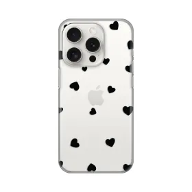 Silikonska futrola - maska print Skin za iPhone 15 Pro 6.1 Hearts.