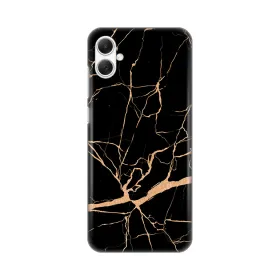 Silikonska futrola - maska print za Samsung A055 Galaxy A05 All Black.