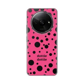 Silikonska futrola - maska print Skin za Xiaomi Redmi A3 Dottie Dottie Pink.