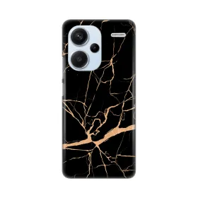 Silikonska futrola - maska print za Xiaomi Redmi Note 13 Pro Plus All Black.