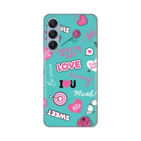 Silikonska futrola - maska print za Samsung A256 Galaxy A25 5G Love.