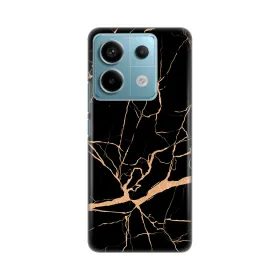 Silikonska futrola - maska print za Xiaomi Redmi Note 13 Pro 5G All Black.