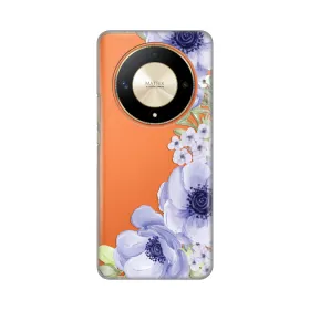 Silikonska futrola - maska print Skin za Huawei Honor Magic 6 lite Blue Roses.