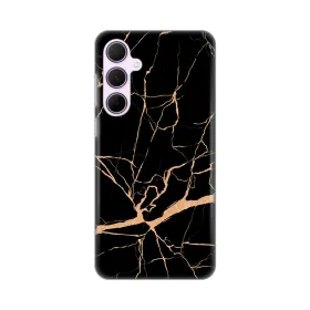 Silikonska futrola - maska print za Samsung A356B Galaxy A35 5G All Black.