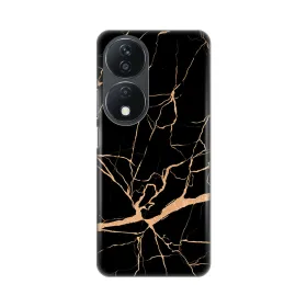 Silikonska futrola - maska print za Huawei Honor X7b All Black.