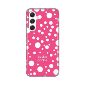 Silikonska futrola - maska print Skin za Samsung A546B Galaxy A54 5G Dottie Dottie Pink.