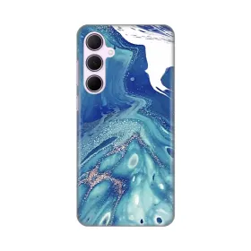 Silikonska futrola - maska print za Samsung A356B Galaxy A35 5G Blue Marble.