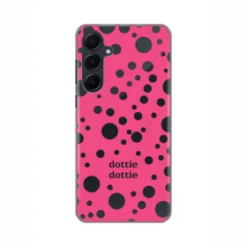 Silikonska futrola - maska print Skin za Samsung A556B Galaxy A55 Dottie Dottie Pink.