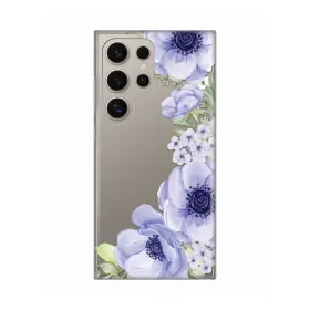 Silikonska futrola - maska print Skin za Samsung S928B Galaxy S24 Ultra Blue Roses.