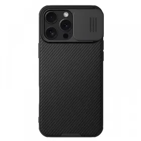 Futrola - maska Nillkin CamShield Pro Magnetic za iPhone 16 Pro Max 6.9 crna.