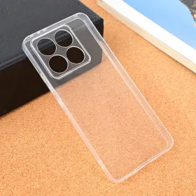 Silikonska futrola - maska Ultra Thin za Xiaomi 14T Pro Transparent.