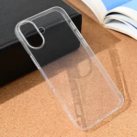 Silikonska futrola - maska Ultra Thin za iPhone 16 Plus 6.7 Transparent.