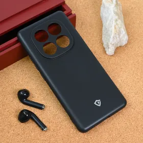 Futrola - maska Teracell Skin za Xiaomi Redmi Note 14 Pro 5G (EU) mat crna.