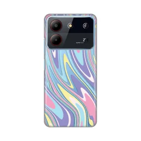 Silikonska futrola - maska print Skin za ZTE Blade A54 Liquid Dream.