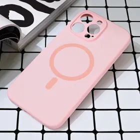 Futrola - maska Magsafe Pure color za iPhone 16 Pro Max 6.9 roze.