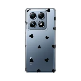 Silikonska futrola - maska print Skin za Xiaomi 14T Pro Hearts.