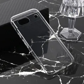 Silikonska futrola - maska Ultra Thin za Google Pixel 8a Transparent.