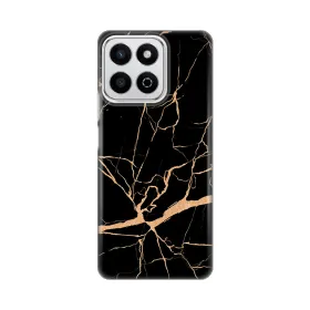 Silikonska futrola - maska print za Huawei Honor 200 Smart/Honor X7c All Black.
