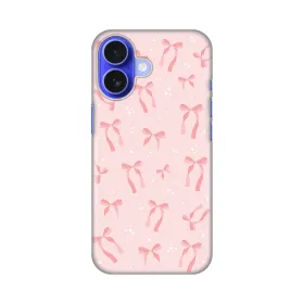 Silikonska futrola - maska print za iPhone 16 6.1 Bow.