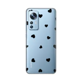 Silikonska futrola - maska print Skin za Xiaomi 12/12x Hearts.