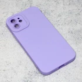 Futrola - maska Silikon Pro Camera za iPhone 12 6.1 ljubicasta.
