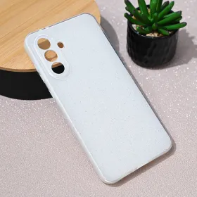 Futrola - maska Sparkle Dust za Samsung A566 Galaxy A56 5G bela.