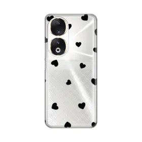 Silikonska futrola - maska print Skin za Huawei Honor 90 Hearts.
